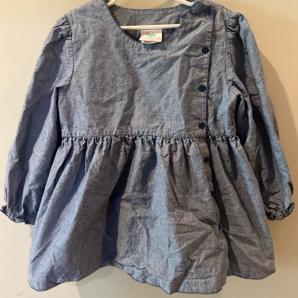 Shrimp and Grist’s kids girls Blue Button-Up Long Sleeve top 10